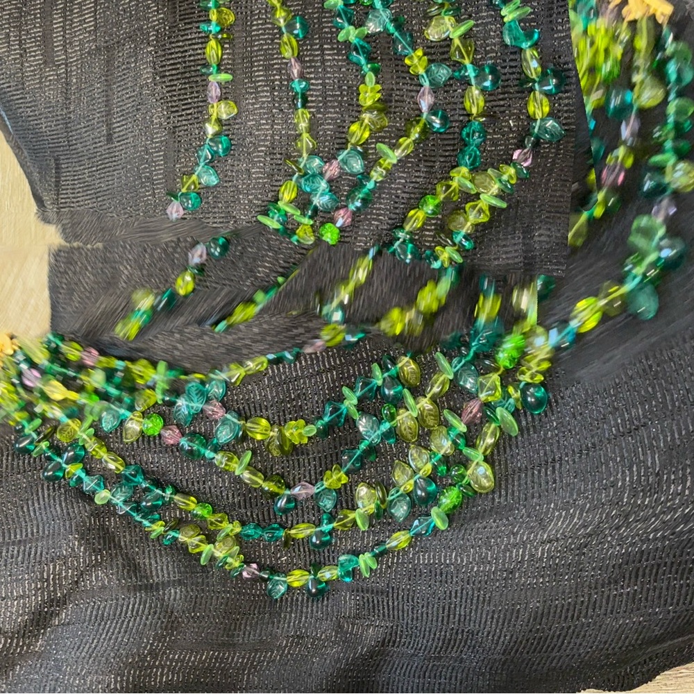 Beaded Glass Necklace